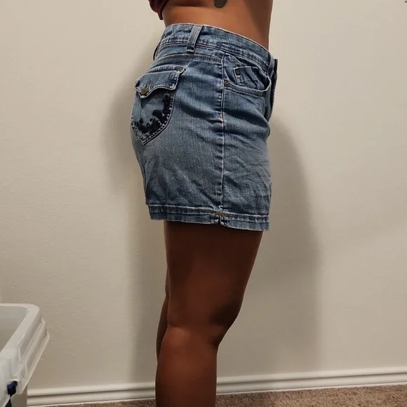 [Gloria Vanderbilt] Jean Shorts- Size 10 - Picture 5 of 12